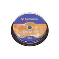 Dysk VERBATIM DVD-R 4,7GB cake 10szt.