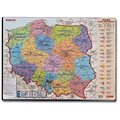 Podkład na biurko mapa Polski 50*65