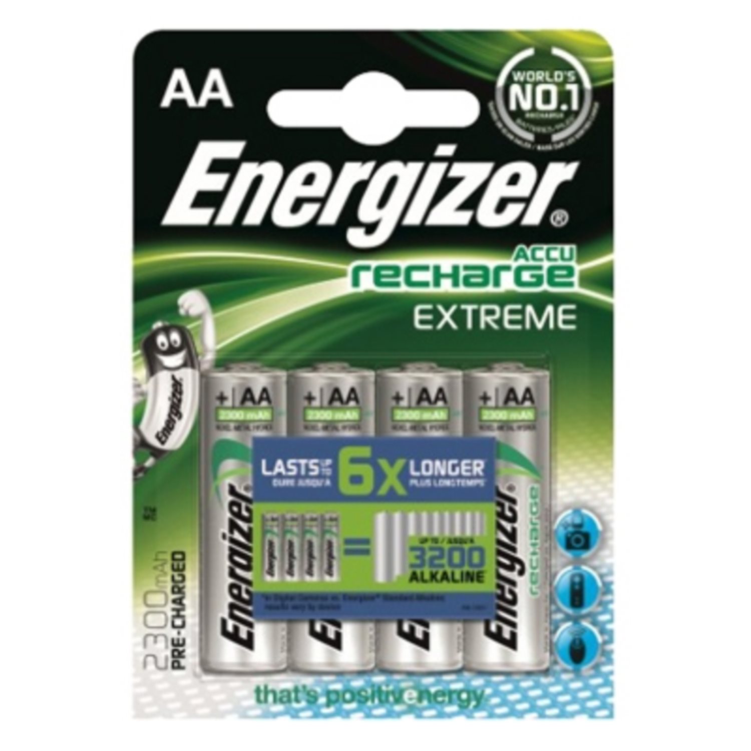 Energizer 2300mah аккумулятор